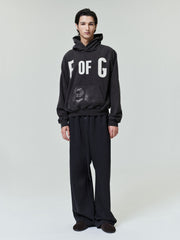 Sunfaded Wide Leg Sweatpant