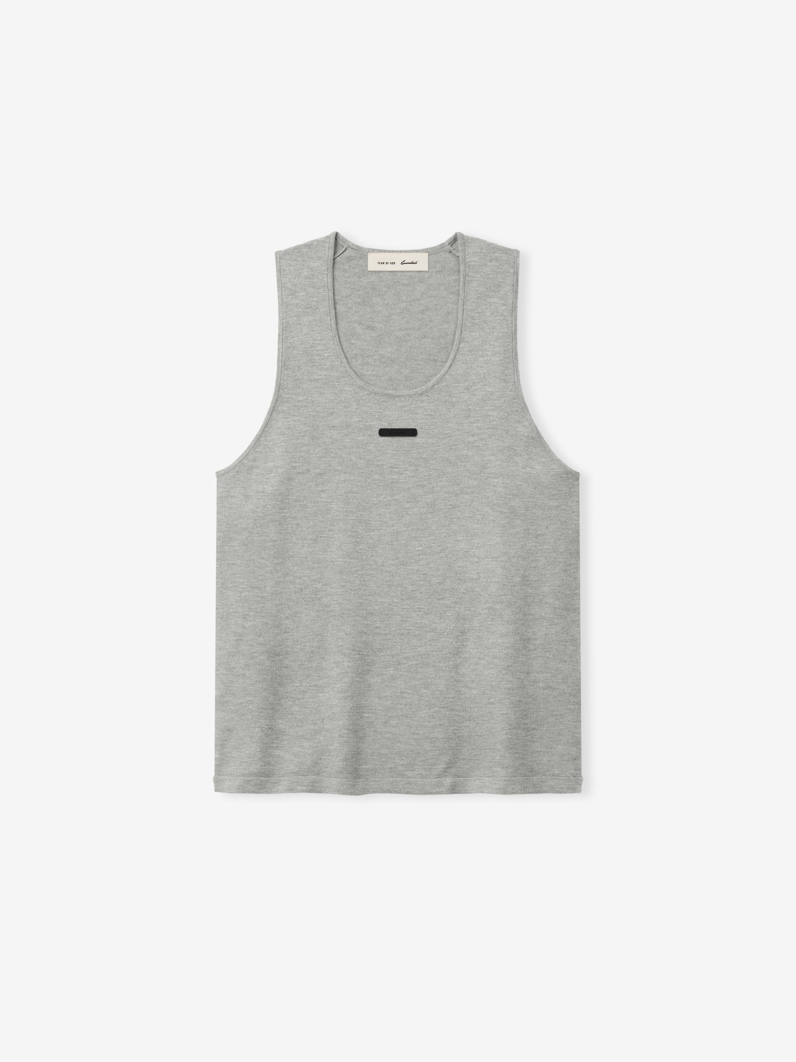 Womens Classic Rib Knit Tank