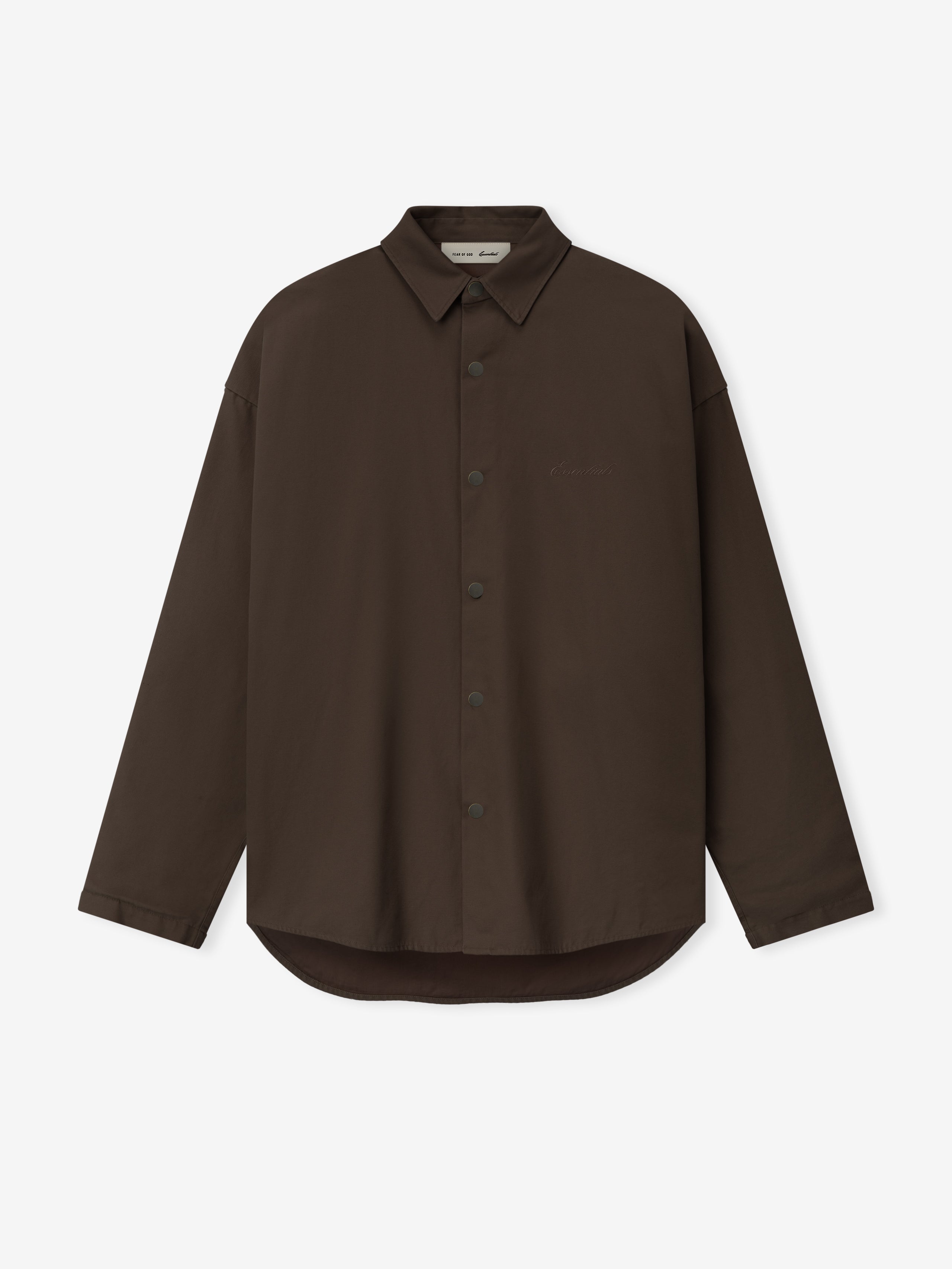 Cotton Canvas Overshirt