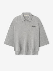 Signature 3/4 Sleeve 90s Knit Polo