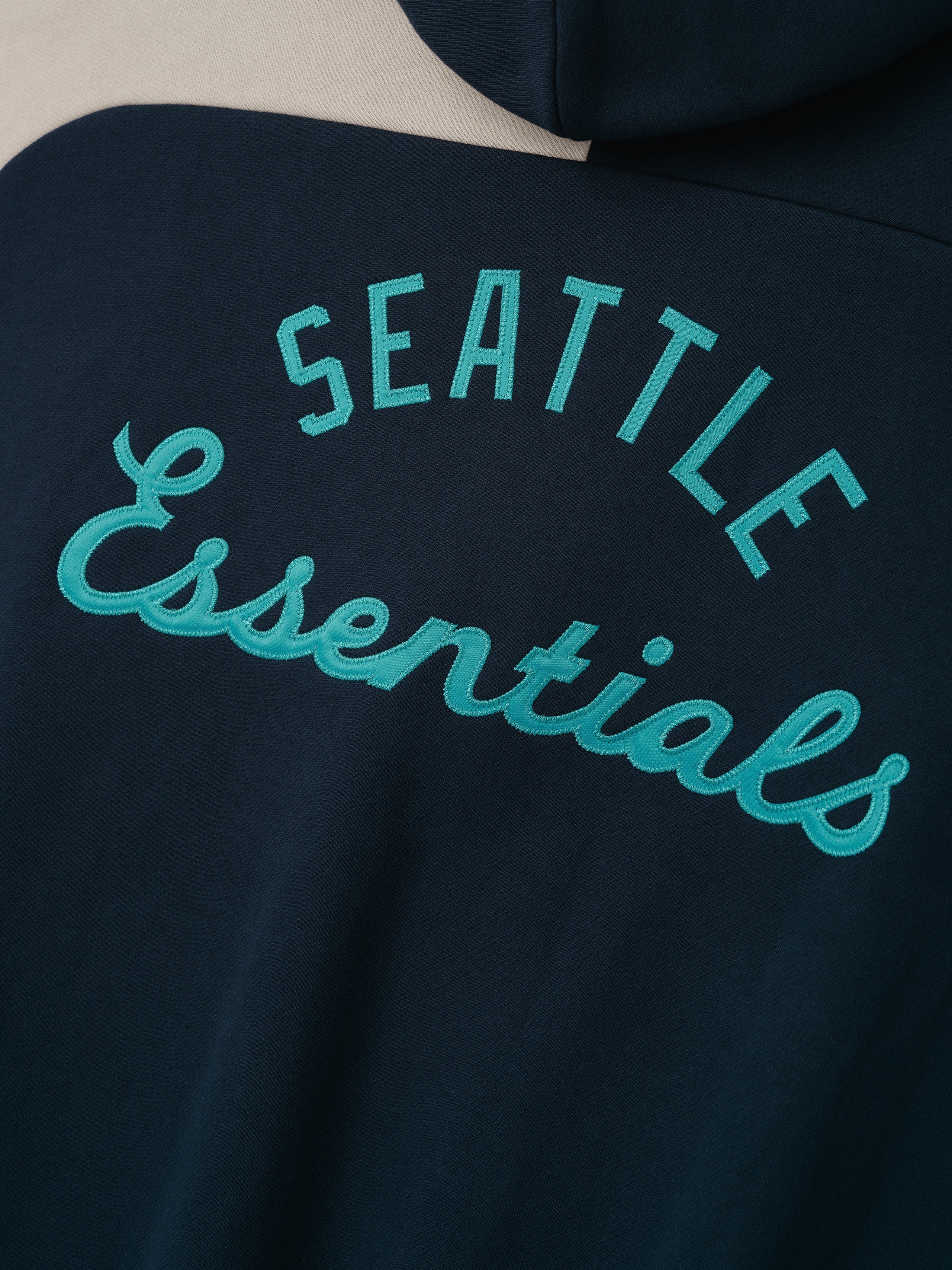 Mariners Raglan Half Zip Sport Hoodie